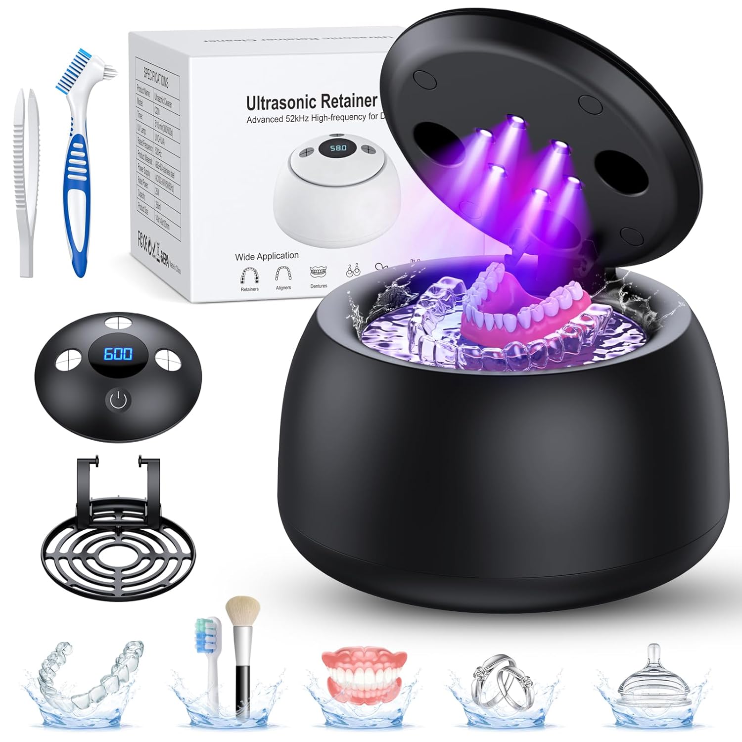 Overall product design, size, and first impression for buyers scanning the listing.