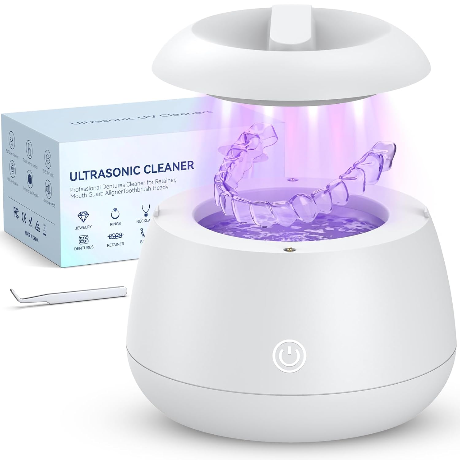 Overall design, compact size, and first-impression presentation of the cleaner.