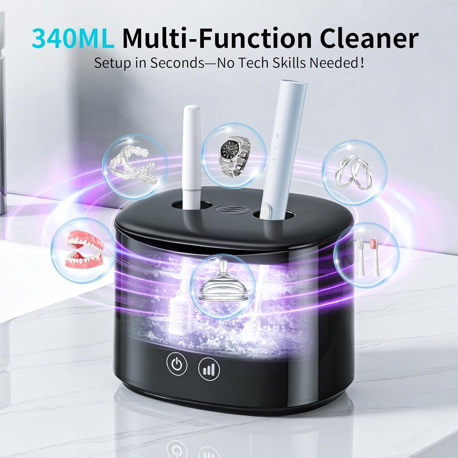 Unboxing value and whether the package includes the essentials needed to start using the cleaner.