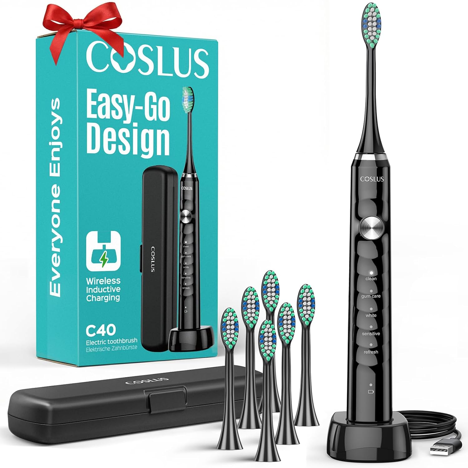 Overall design, color, and first-impression appeal of the toothbrush as the main purchase item.