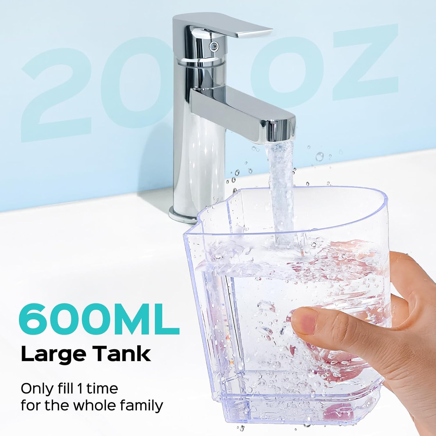 Helps readers judge size, form factor, and whether it will fit in a bathroom space.