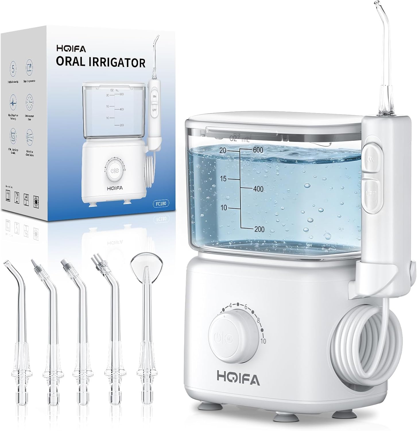 Overall design, compact footprint, and the fact that this is the main device a buyer will place on a bathroom counter.
