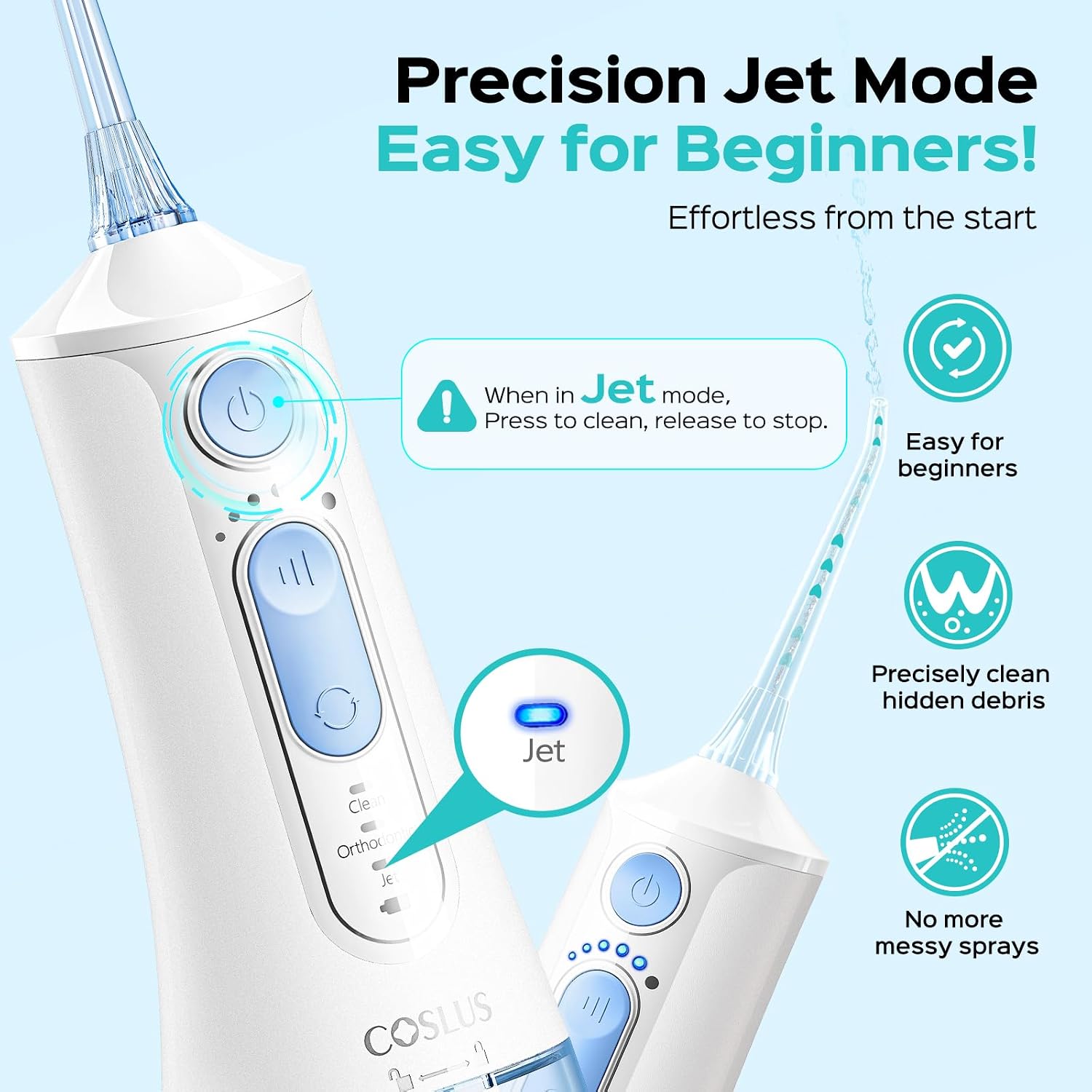 Control interface, pressure selection, or functional design details.