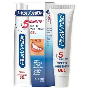 Plus White Speed Whitening Gel, 5 Minuteteeth Whitening (2 Oz)