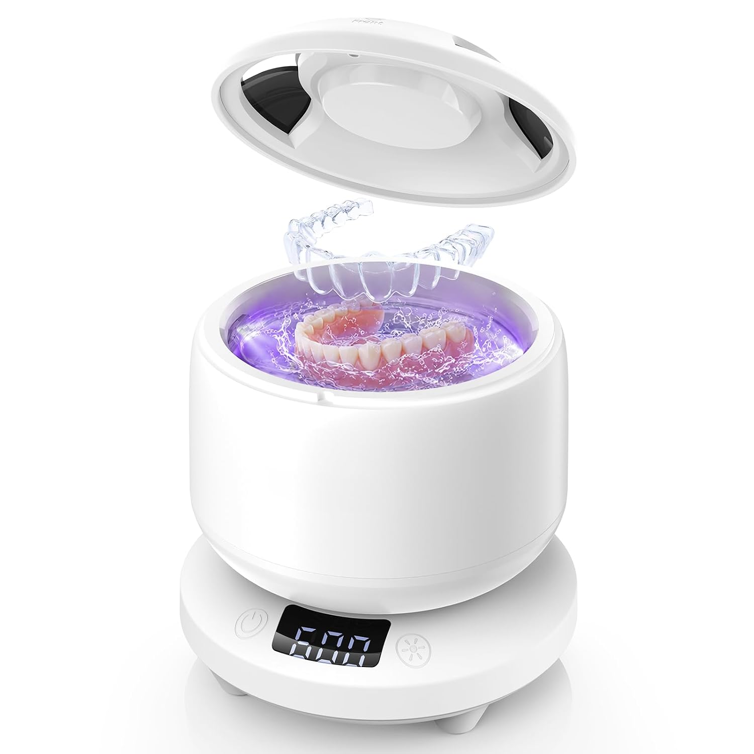 2026 Ultrasonic Retainer Cleaner Machine, 48Khz Deep Denture Cleaner