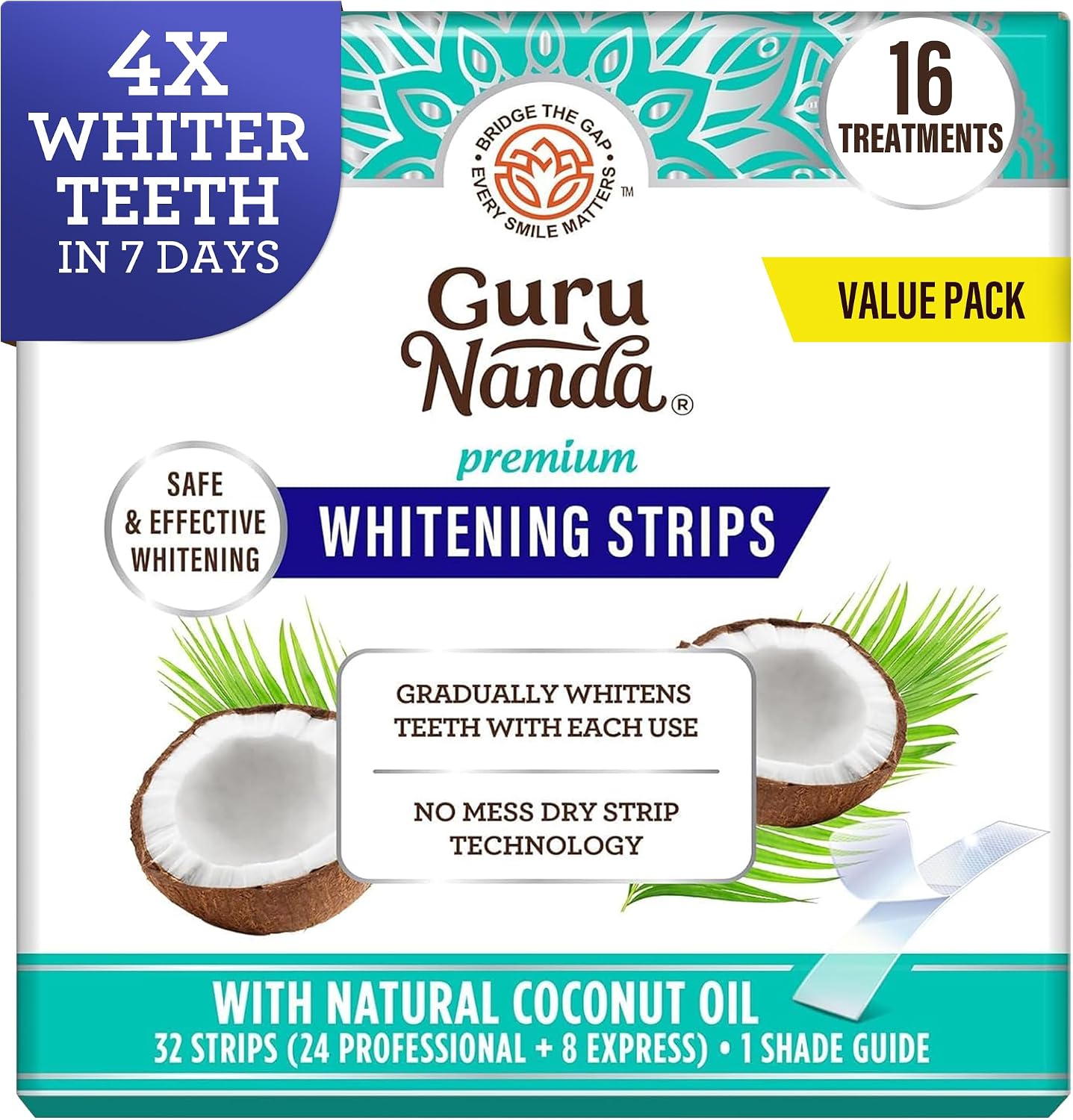 Highlights the product identity, pack count, and overall retail presentation.