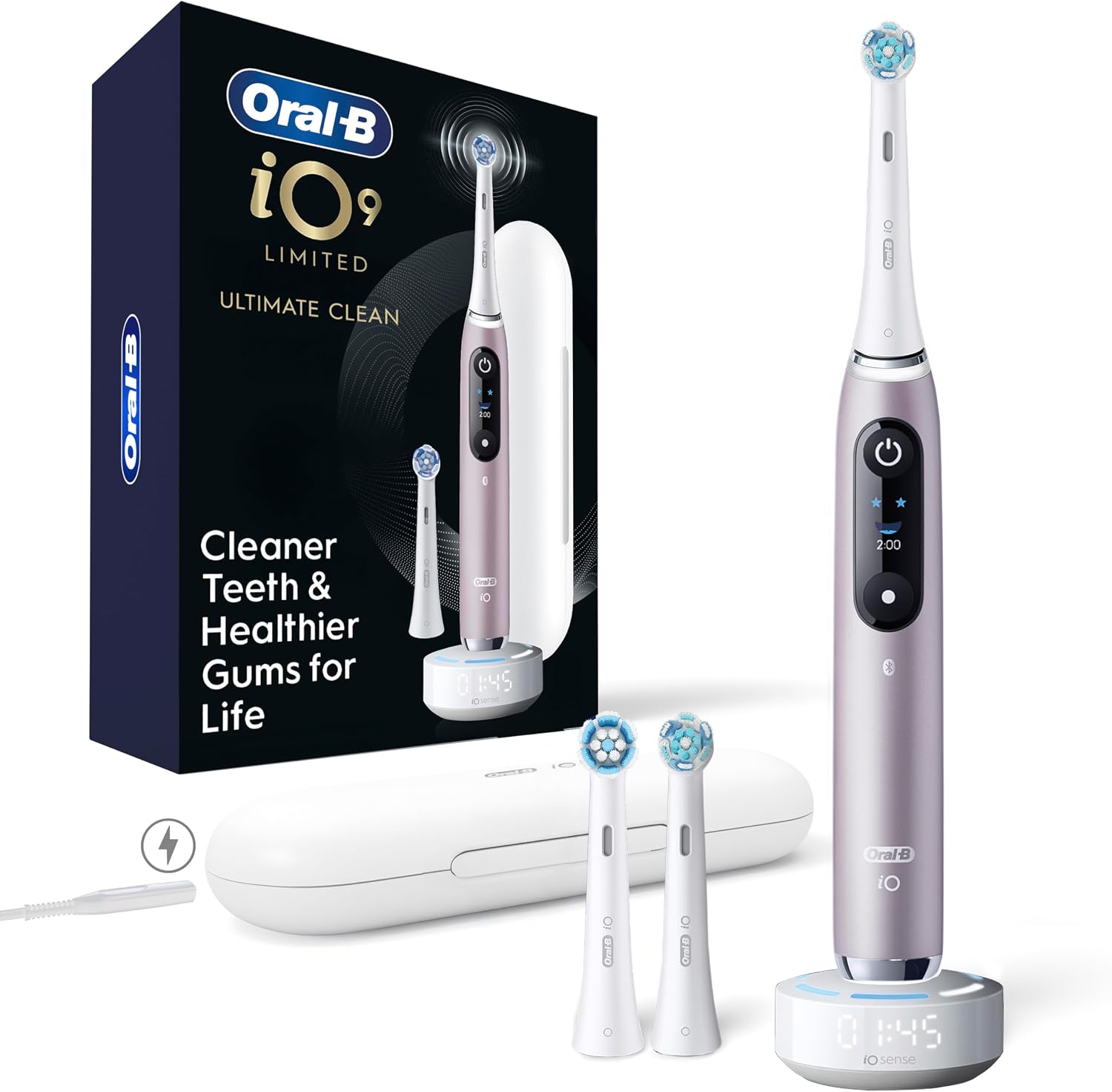 Overall design, colorway, and premium positioning of the toothbrush bundle.