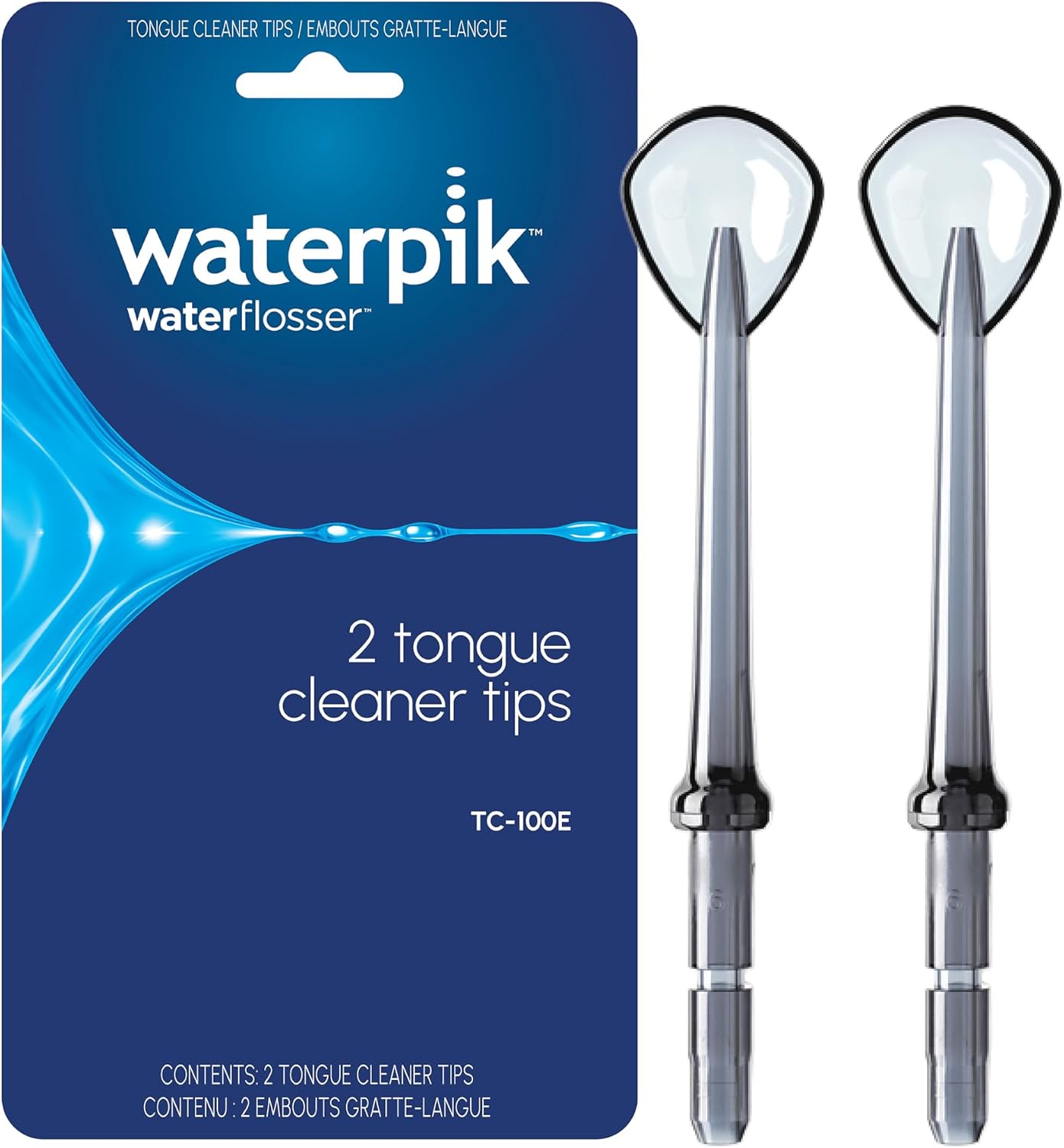 Waterpik Replacement Tongue Cleaners 2 Count (Pack Of 1)