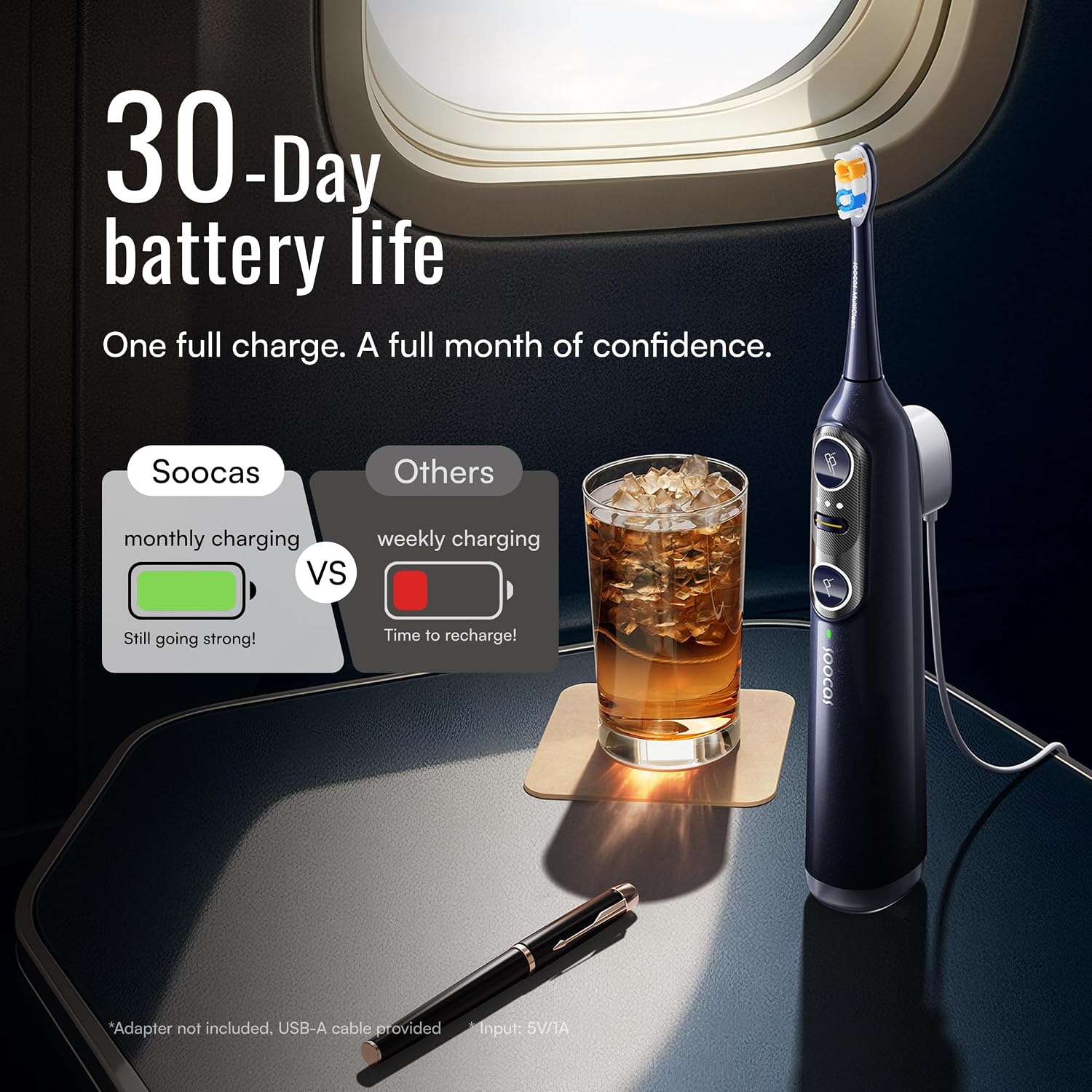 Helps illustrate the cleaning mechanism and the technical integration of brushing plus flossing.