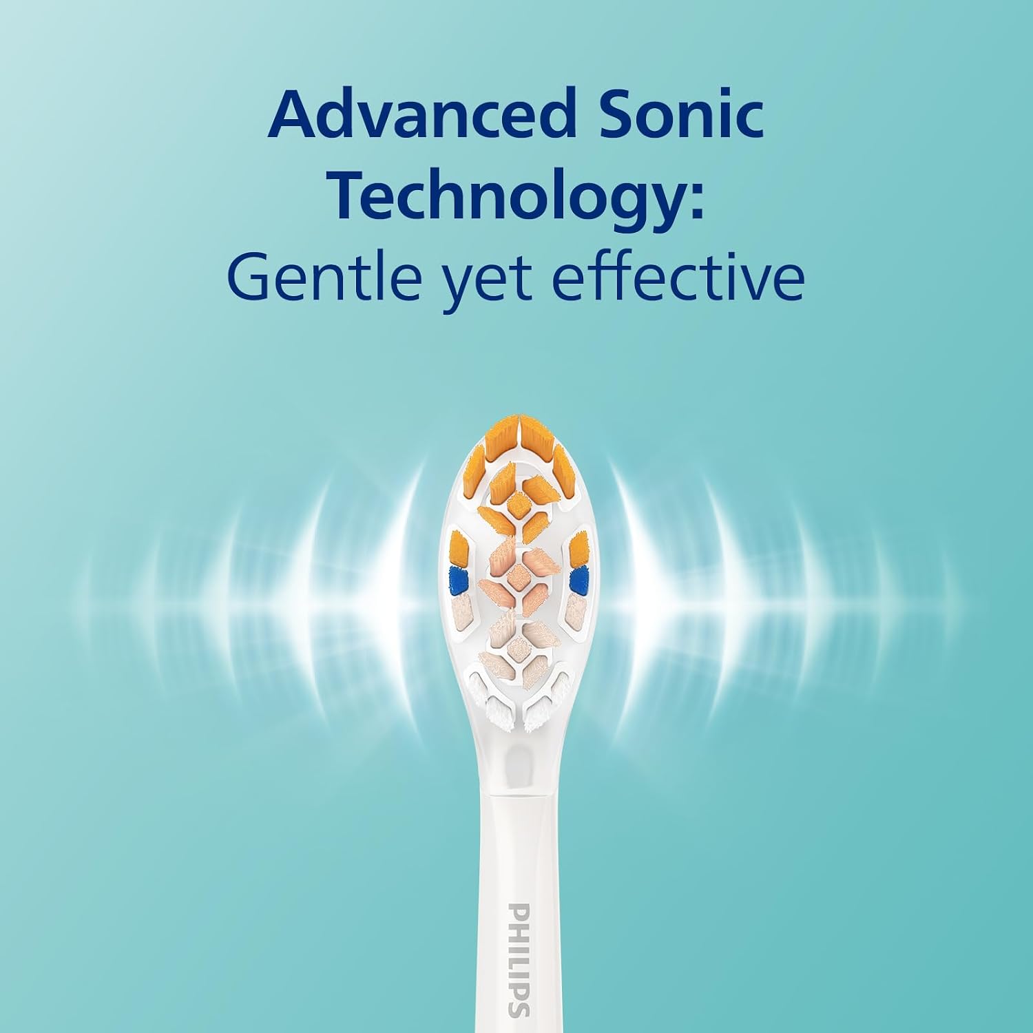 One specific selling point such as brush head design or premium materials.