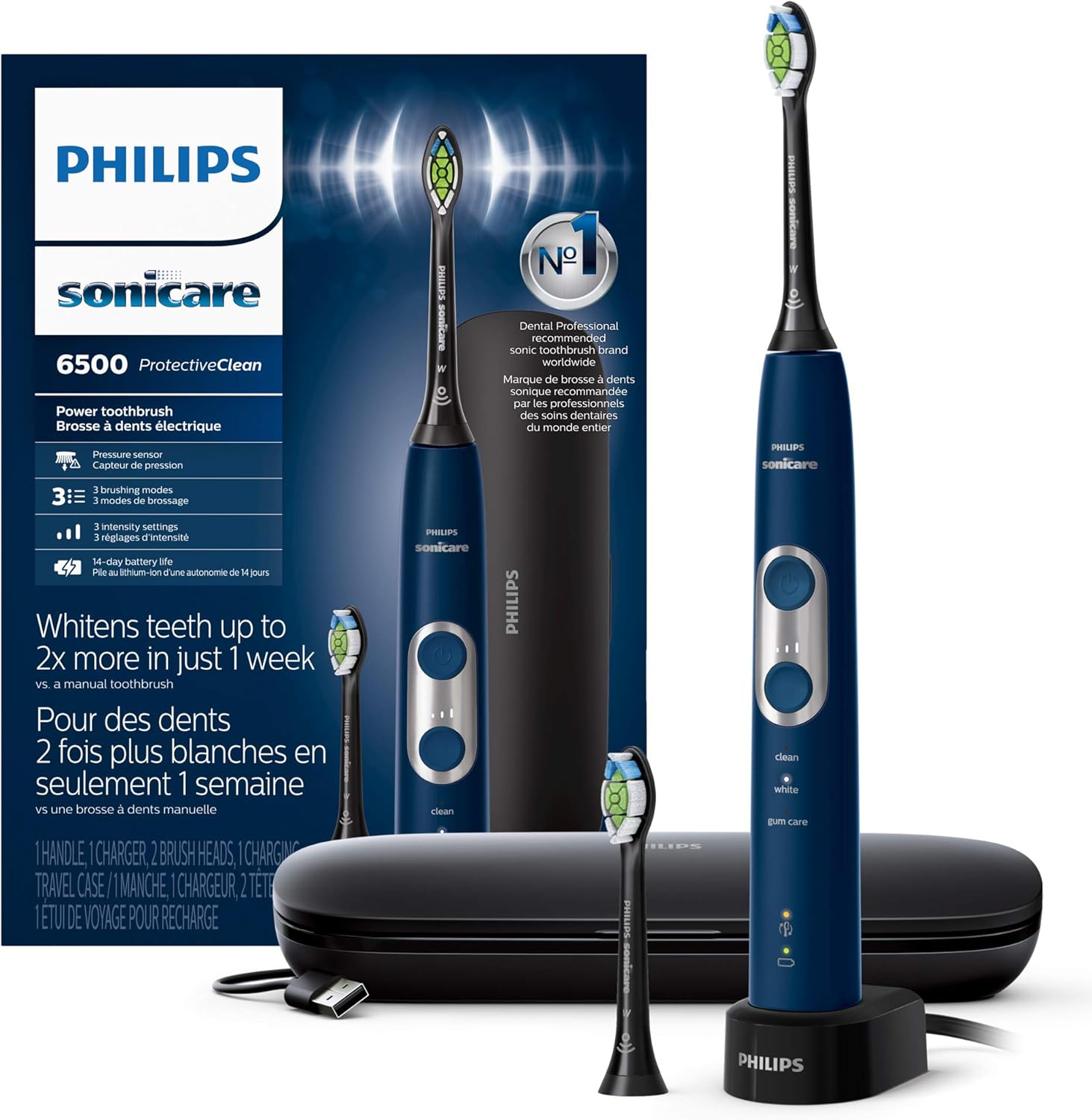 Overall design, color, and the premium look of the toothbrush itself.