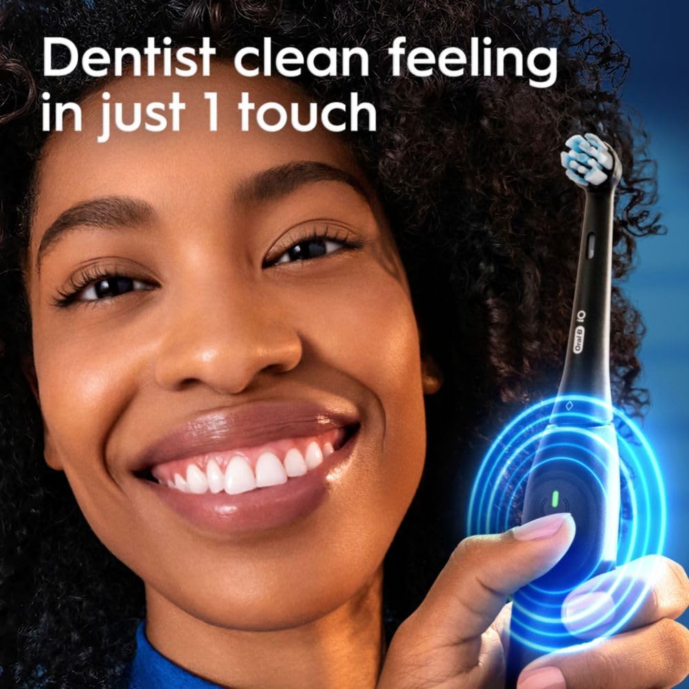 Technical features such as the one-touch control, brush head connection, or sensor behavior.